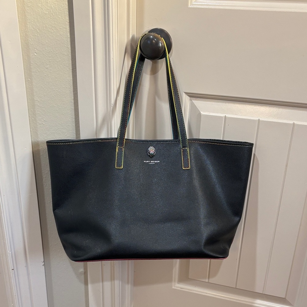 Black Kurt Geiger Tote Bag